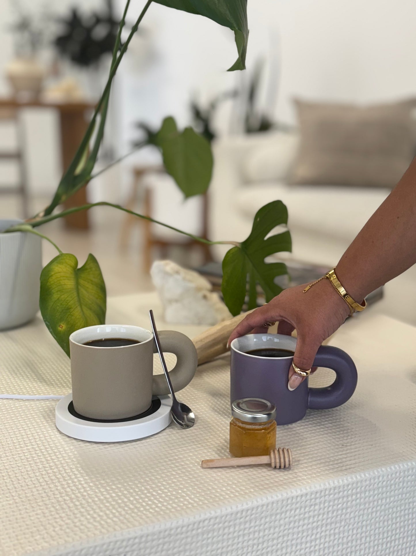 Brew Bliss Cozy Temperature Control Mug Set